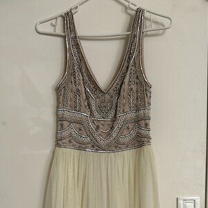 Anthropologie Bridal wedding gown